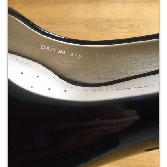 Geox Respira Black Patent Leather Pumps woman’s 7,5 - Picture 10 of 11